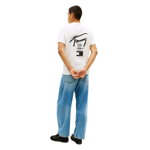 Tommy Hilfiger Ανδρική κοντομάνικη μπλούζα Signature Back Logo Jersey T-Shirt